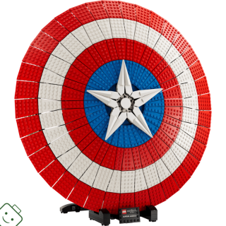 LEGO® Marvel Štít Kapitána Ameriky / 76262