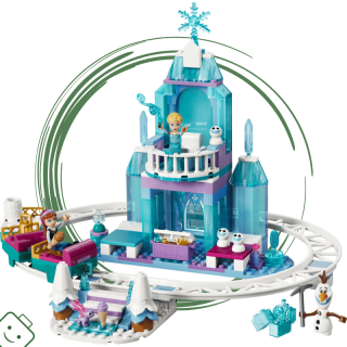 LEGO® Disney™ Elsin ledový palác a jízda na sněhu / 43281