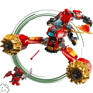 LEGO® NINJAGO® Kaiův bouřný jezdec a robot / 71830