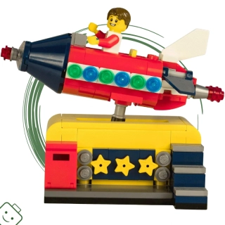 LEGO® Ideas Kosmická raketová jízda - limitovaná edice / 40335